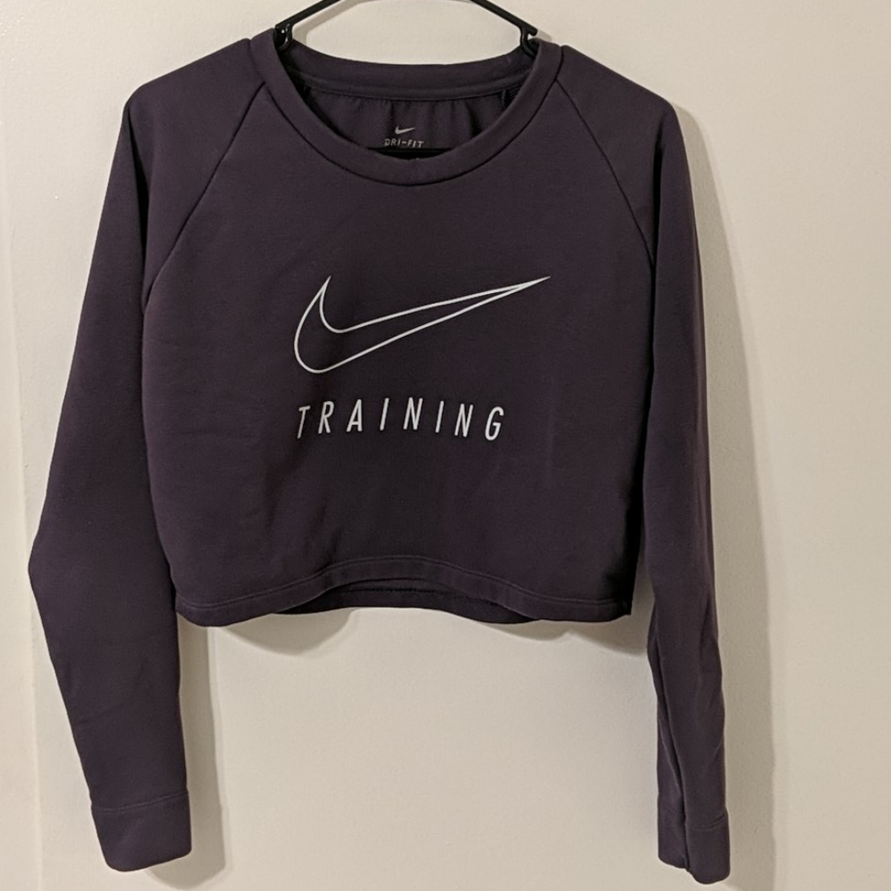 Nike Training Cropped Sweatshirt